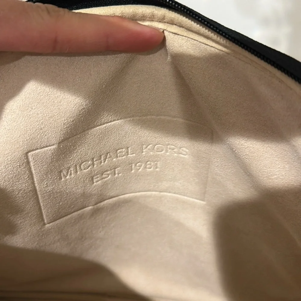 Michael Kors Black iPad or Laptop Bag